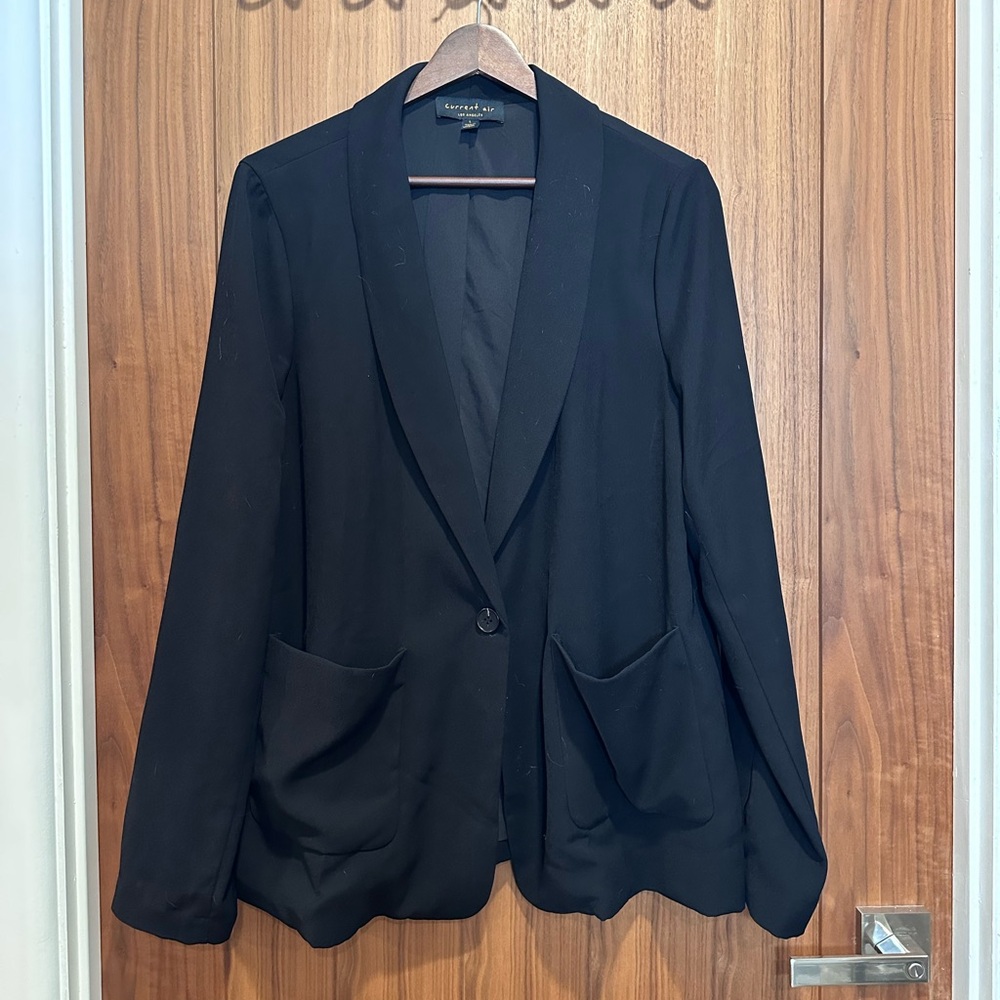 Current Air x Anthropologie Black Blazer Size L